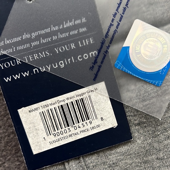 NWT UMD Terps Sweatpants Jogger Sweat Pants University Maryland Womens M - Picture 6 of 17